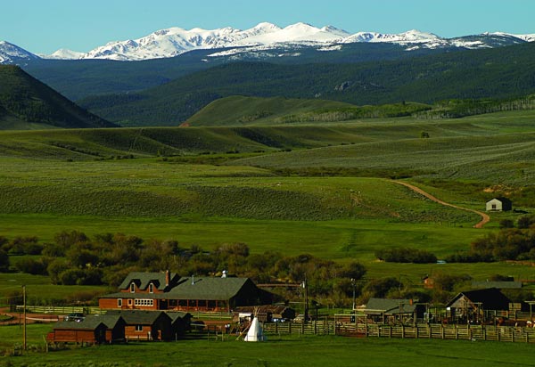 Colorado's Rocky Mountains THE place for a dude ranch vacation.